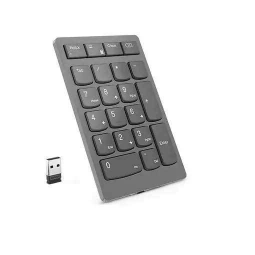 Lenovo Go Wireless teclado numérico Universal Bluetooth/USB/RF Wireless Gris