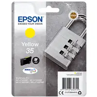 Epson Padlock Singlepack Yellow 35 DURABrite Ultra Ink