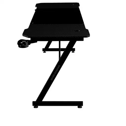 Mars Gaming MGD-X160, Mesa Gaming Ergonómica, Superficie en Fibra de Carbono