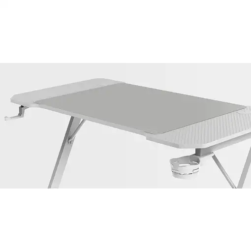 Mars Gaming MGD-X120, Mesa Gaming Ergonómica, Superficie en Fibra de Carbono