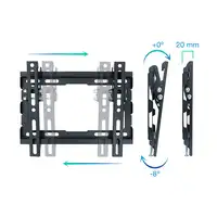 TooQ LP1044T-B soporte para TV 109,2 cm (43\) Negro