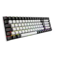 Sharkoon SGK50 S2 bk Gateron Yellow DE teclado Juego RF inalámbrico QWERTZ Alemán