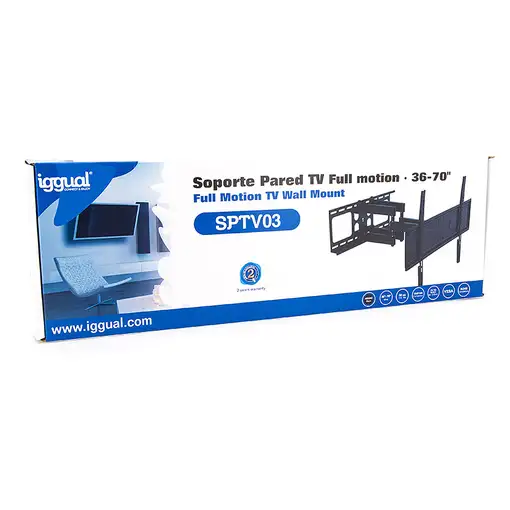 iggual SPTV03 177,8 cm (70\) Negro