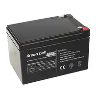 Green Cell AGM Battery 12V 12Ah - Batterie - 12.000 mAh Sealed Lead Acid (VRLA)