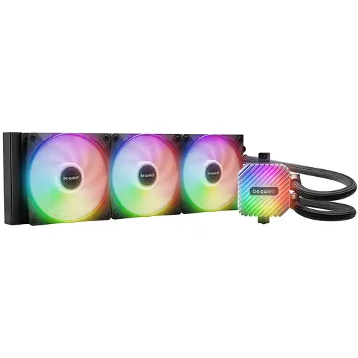 be quiet! LIGHT LOOP 360mm Black Procesador Sistema de refrigeración líquida