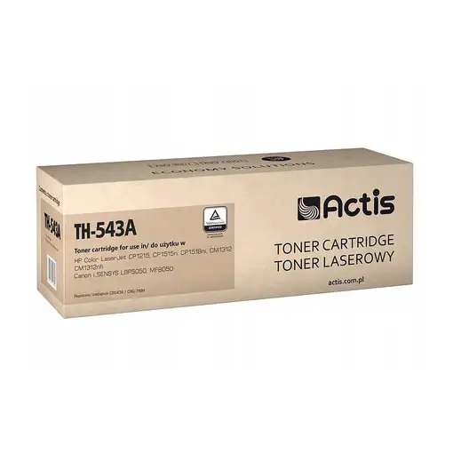 Actis TH-543A Toner replacement HP 125A CB543A Canon CRG-716M Standard 1500 pages Actis TH-543A Toner replacement HP 125A CB543A Canon CRG-716M Standard 1500 pages