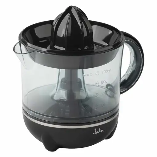 JATA JEEX1423 prensa de cítricos eléctricos 40 W Negro, Transparente