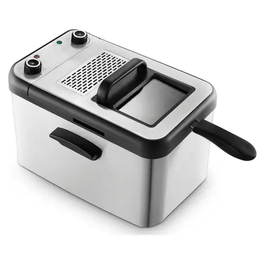 Freidora de aceite inox, 4,2 litros, 3000 W, MAXIFRYPRO GRUNKEL