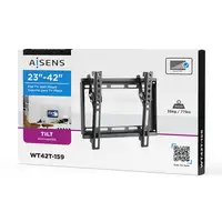 AISENS Soporte Eco Inclinable Para Monitor/TV 35kg De 23-42, Negro