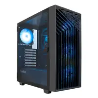 CoolBox GAMING CAJA ATX GA300 GRIDLINE ARGB BLACK USB-C 3.2 GEN1 SIN FTE