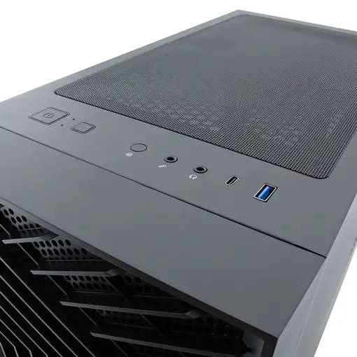 CoolBox GAMING CAJA ATX GA300 GRIDLINE ARGB BLACK USB-C 3.2 GEN1 SIN FTE