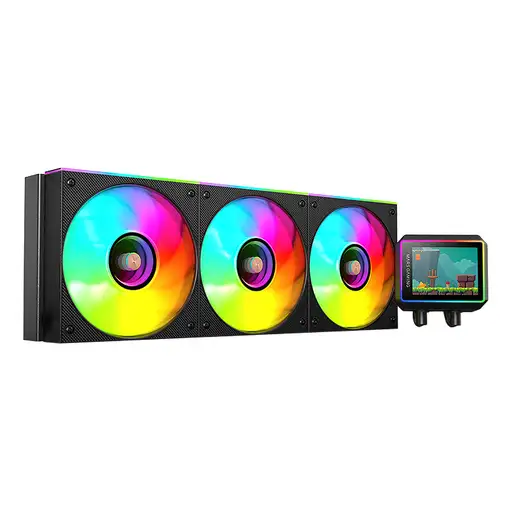 Mars Gaming ML-VISIONII360 Procesador Kit de refrigeración líquida 12 cm Negro