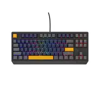 GENESIS THOR 230 TKL teclado Juego USB + RF Wireless + Bluetooth QWERTY Negro,Azul