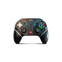 Krom KEXAL Negro, Rojo, Blanco Bluetooth/USB Gamepad Analógico/Digital