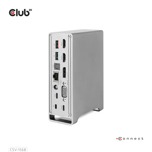 CLUB3D CSV-1568 base para portátil y replicador de puertos Acoplamiento USB 3.2