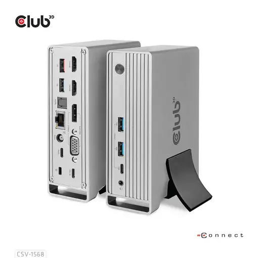 CLUB3D CSV-1568 base para portátil y replicador de puertos Acoplamiento USB 3.2