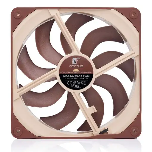 Noctua NF-A14X25 G2 PWM sistema de refrigeración para ordenador