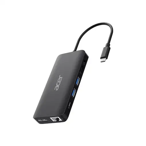 Acer USB Type-C Dongle 12-in-1 Black Alámbrico USB 3.2 Gen 1 (3.1 Gen 1) Type-C