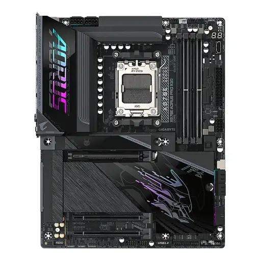 GIGABYTE X870E AORUS PRO X3D Placa Base - Compatible con procesadores AMD Ryzen