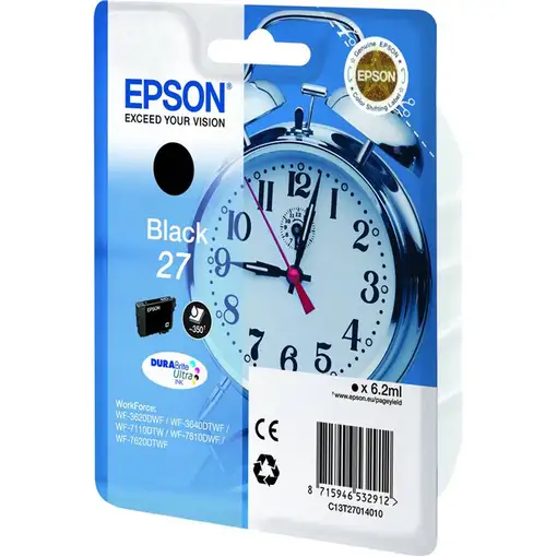 Epson Alarm clock 27 DURABrite Ultra cartucho de tinta 1 pieza(s)