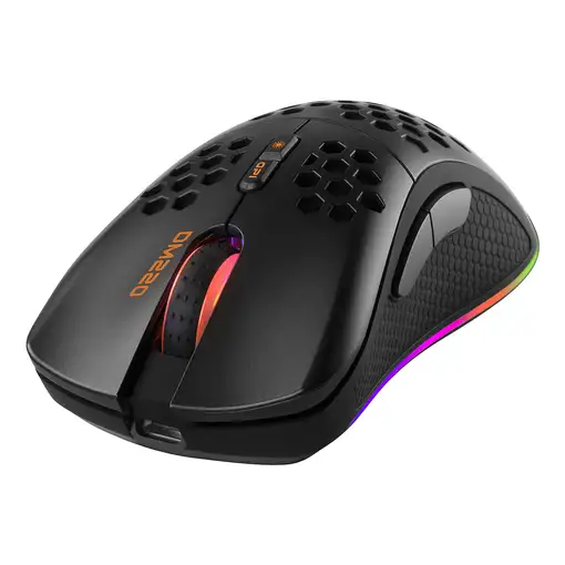 Deltaco Gaming GAM-120 ratón Juego mano derecha RF Wireless + Bluetooth