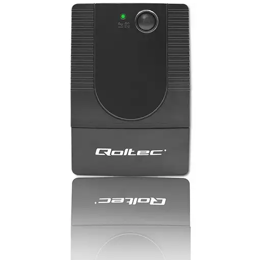 Sistema de alimentación ininterrumpida Qoltec UPS Línea interactiva, 850 VA, 480 W