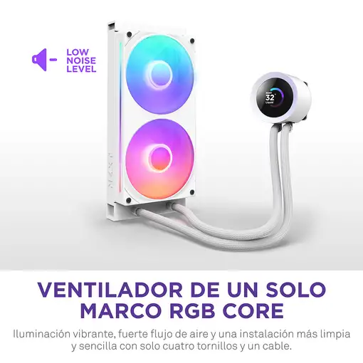 NZXT Kraken Plus RGB 240 Procesador Sistema de refrigeración líquida