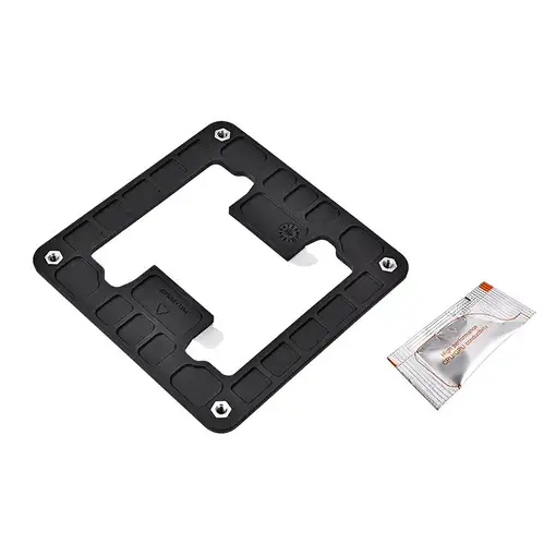 Thermaltake Gravity i3 Procesador Refrigerador de aire 9,2 cm Negro, Acero inox