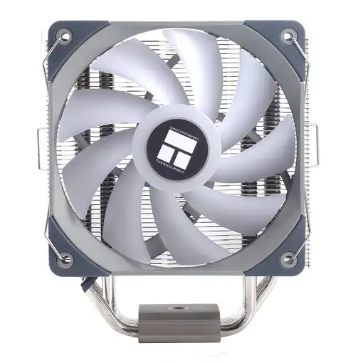 Thermalright Venomous Plus Procesador Refrigerador de aire Cromo, Gris, Acero