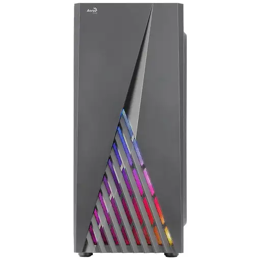 Aerocool DELTABKV1 Caja PC ATX Frontal RGB Ventana Lateral Completa Ventilador