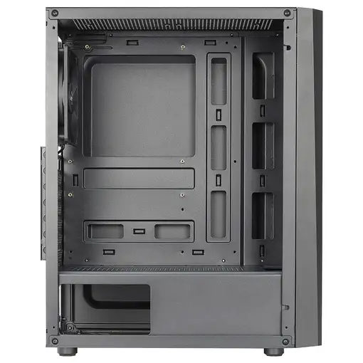 Aerocool DELTABKV1 Caja PC ATX Frontal RGB Ventana Lateral Completa Ventilador
