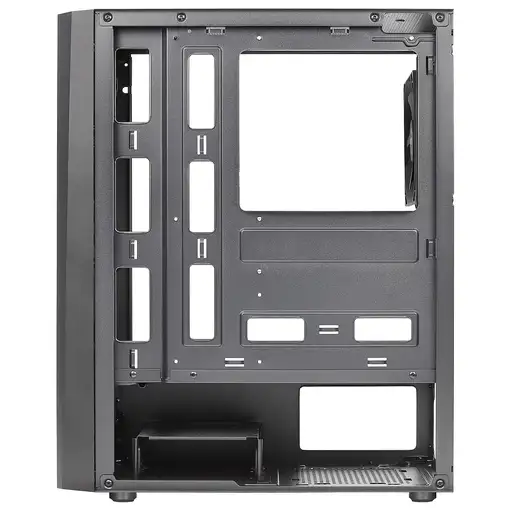 Aerocool DELTABKV1 Caja PC ATX Frontal RGB Ventana Lateral Completa Ventilador
