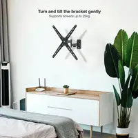 TooQ Soporte de Pared para Pantallas 13\-55\, Negro