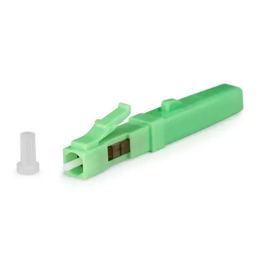 Digitus Conectores rápidos de fibra óptica LC/APC, conector de campo monomodo