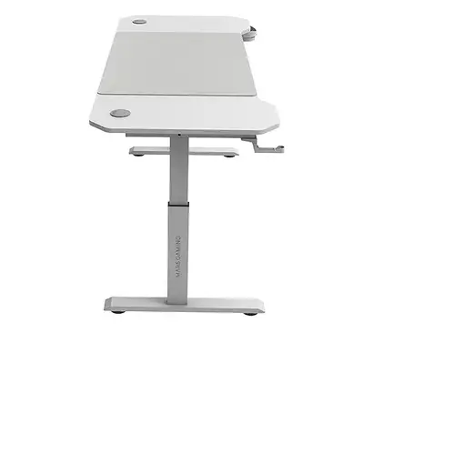 Mars Gaming MGD-ERGO140, Mesa Altura Ajustable 3 Posiciones, Superficie Ergonómica