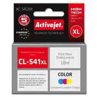 Activejet Tinta AC-541NX para impresora Canon (repuesto Canon CL-541XL) Supreme, 1
