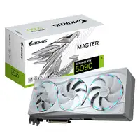 GIGABYTE AORUS GeForce RTX 5090 MASTER ICE 32G Tarjeta Gráfica - 32GB GDDR7, 512 b