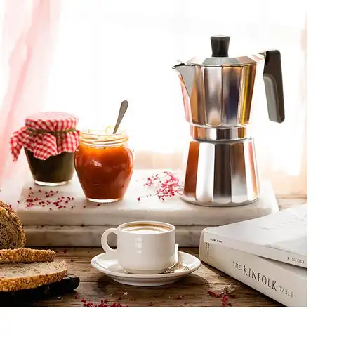 Cafeteras italianas Aluminio 6 cups A170482 BRA