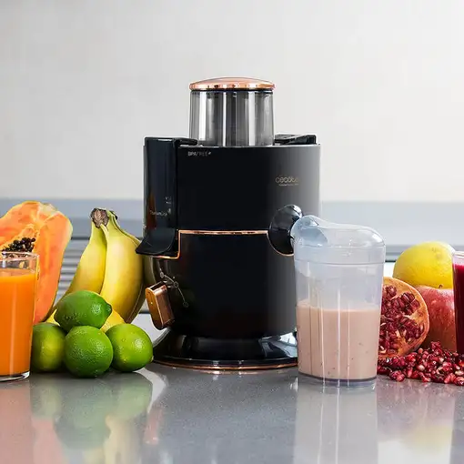 Cecotec 04081 exprimidor Licuadora centrífuga 1000 W Negro