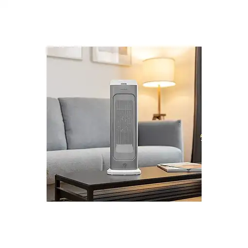 Cecotec 05823 calefactor eléctrico Interior Gris, Acero inoxidable 2000 W