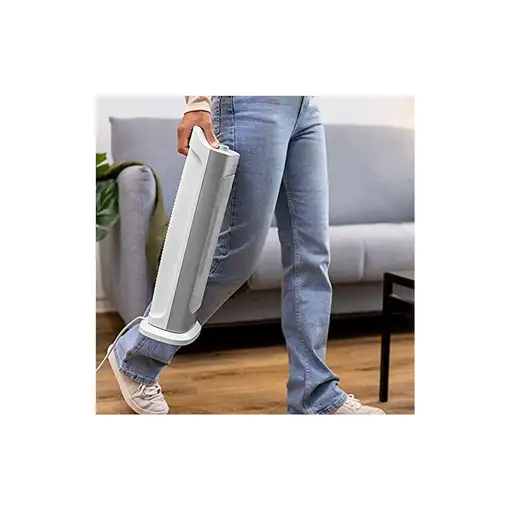 Cecotec 05823 calefactor eléctrico Interior Gris, Acero inoxidable 2000 W