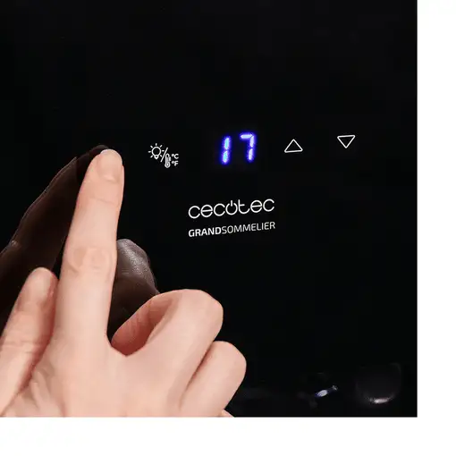 Cecotec A01_EU01_100135 enfriador de vino Nevera de vino termoeléctrico