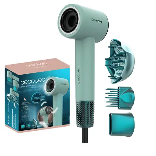 Secador de pelo color menta A01_EU01_110329 CECOTEC Secador de pelo color menta A01_EU01_110329 CECOTEC