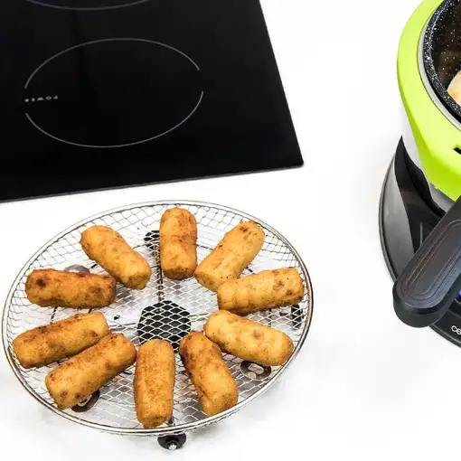 Cecotec 03021 accesorio para freidoras Canasta Negro, Acero inoxidable