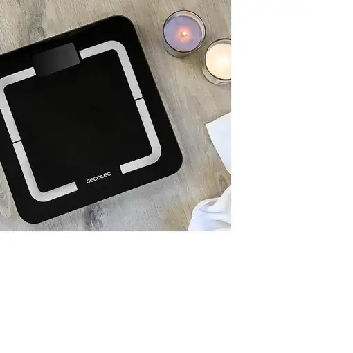 Cecotec 04090 báscula de baño Plaza Negro Báscula personal electrónica