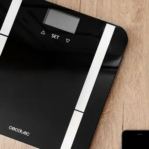 Cecotec Surface Precision 9450 Plaza Negro, Blanco Báscula personal electrónica