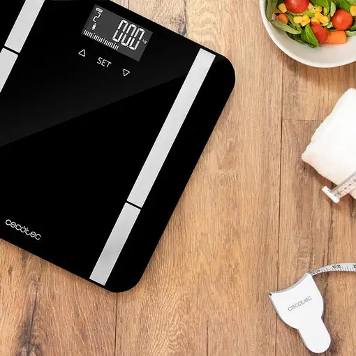 Cecotec Surface Precision 9450 Plaza Negro, Blanco Báscula personal electrónica