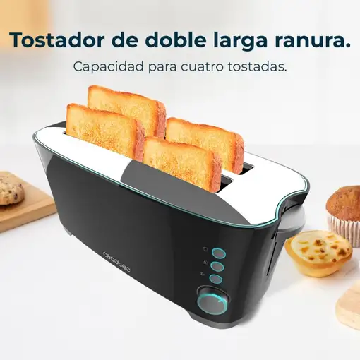 Cecotec Tostador vertical Toast&Taste Extra Double B