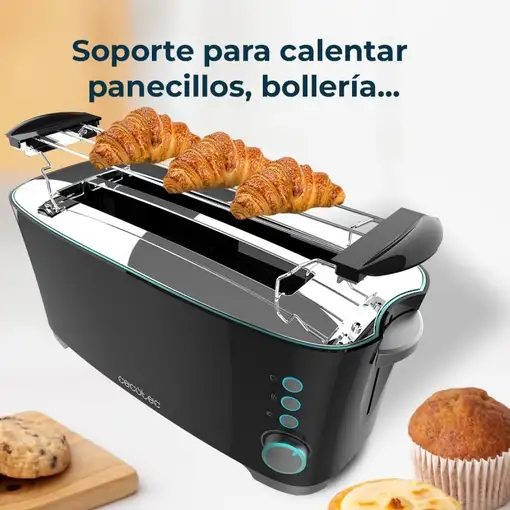 Cecotec Tostador vertical Toast&Taste Extra Double B