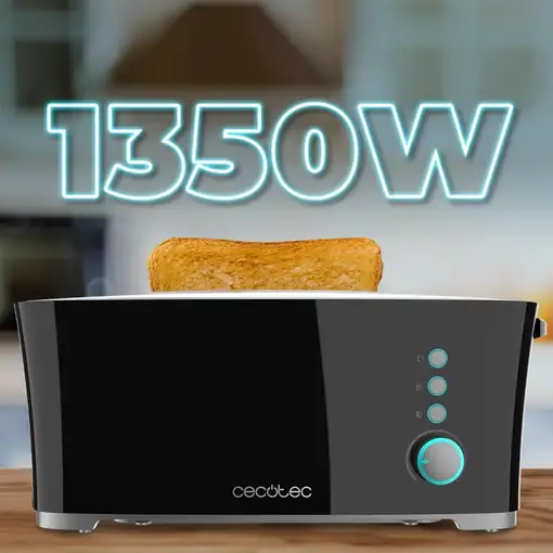 Cecotec Tostador vertical Toast&Taste Extra Double B